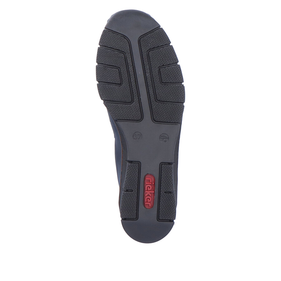 chaussures élastiques bleues pour femmes rieker 53751-14