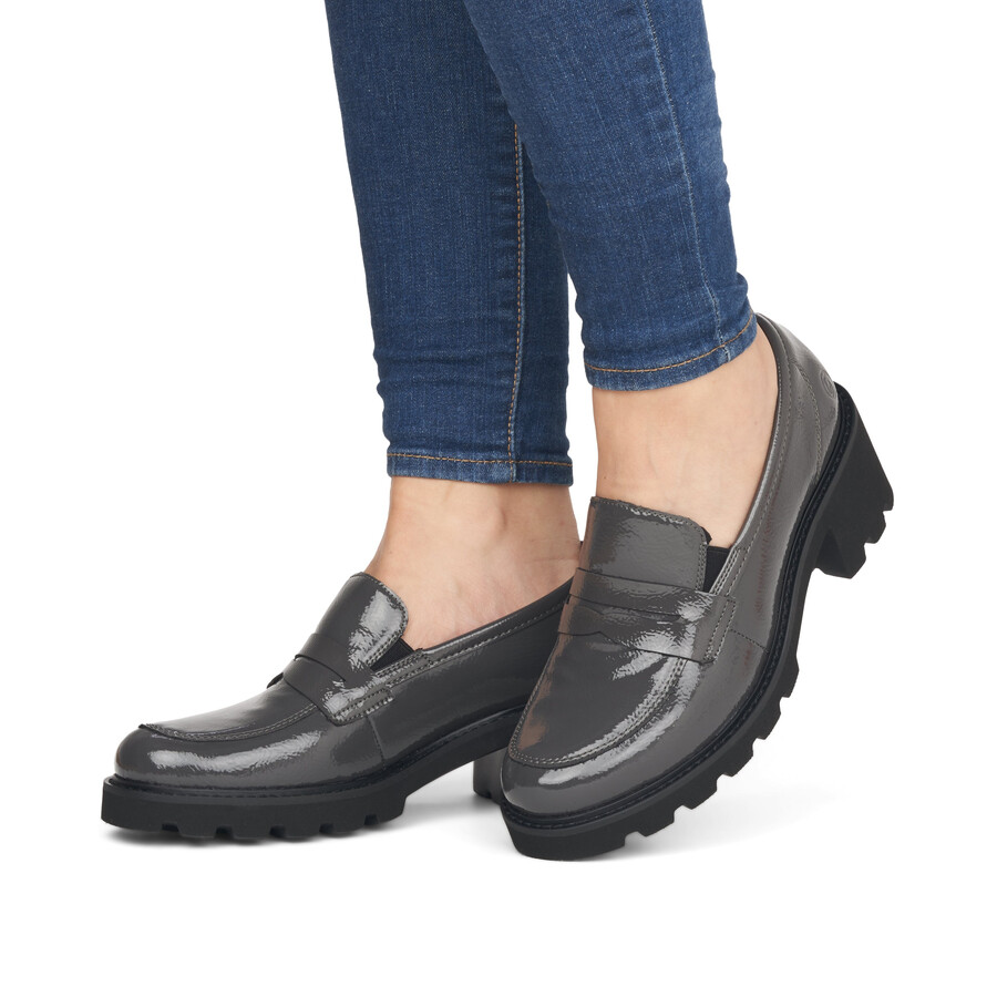 chaussures élastiques grises pour femmes remonte d0a00-45