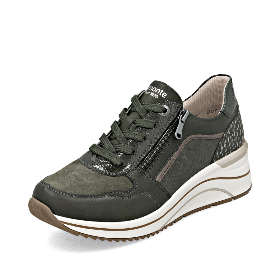 chaussures vertes à fermeture éclair pour femmes remonte d0t16-54