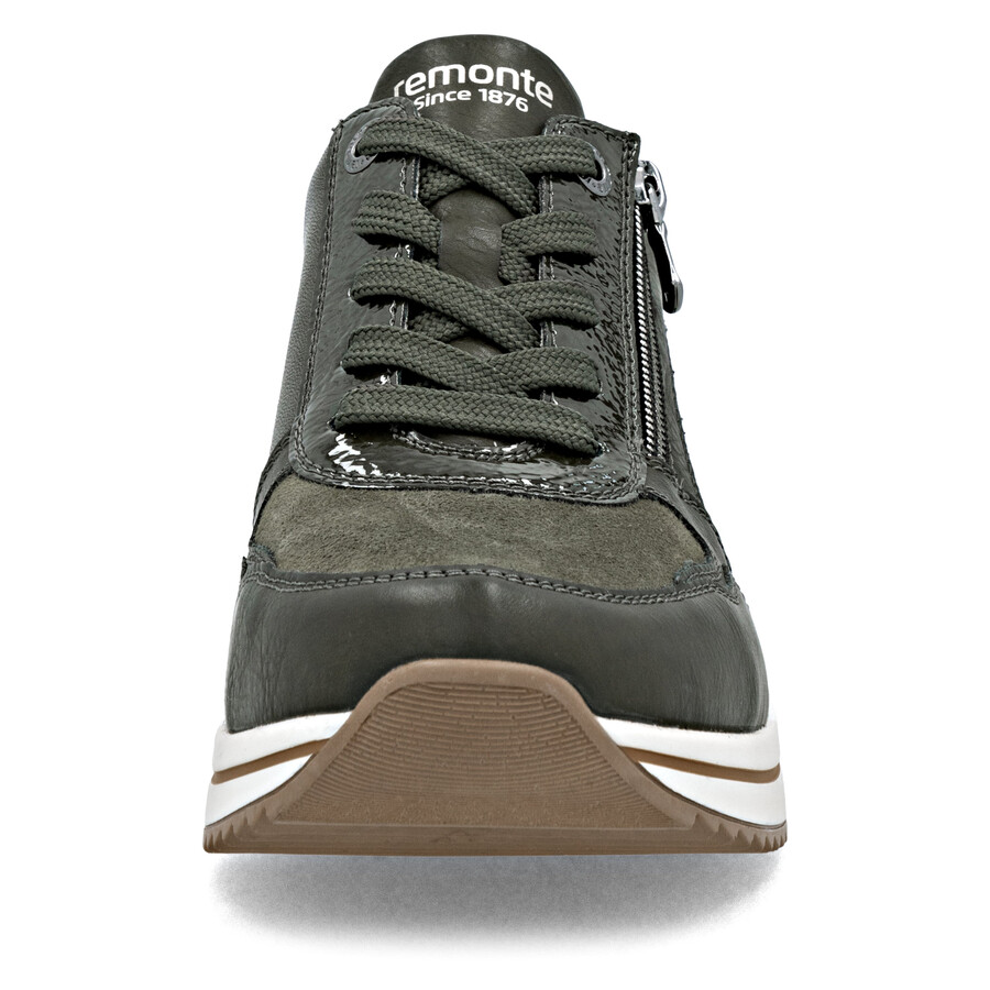 chaussures vertes à fermeture éclair pour femmes remonte d0t16-54