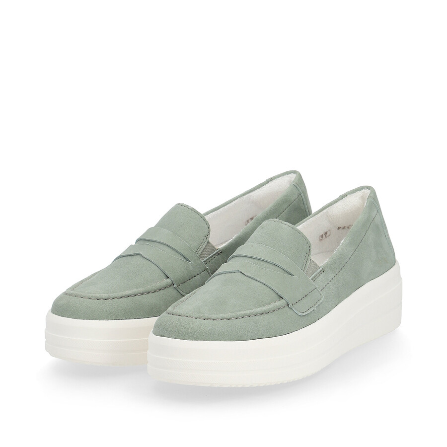 chaussures élastiques vertes pour femmes remonte d1c05-52