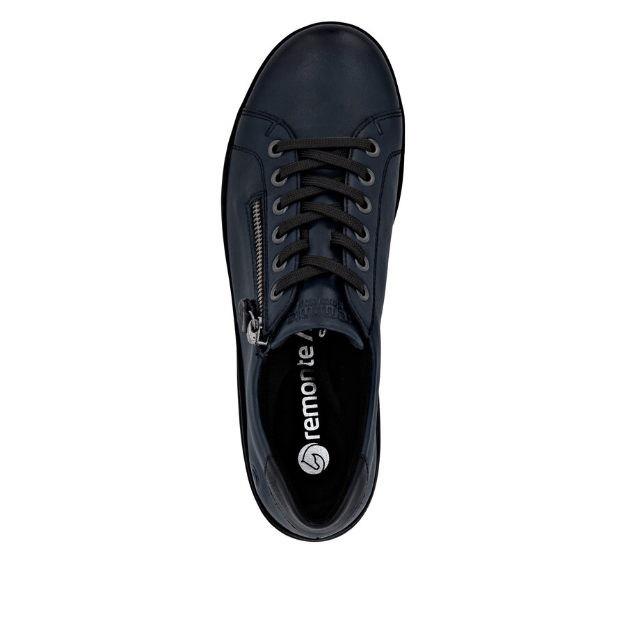 chaussures bleues à fermeture éclair pour femmes remonte d1e03-14