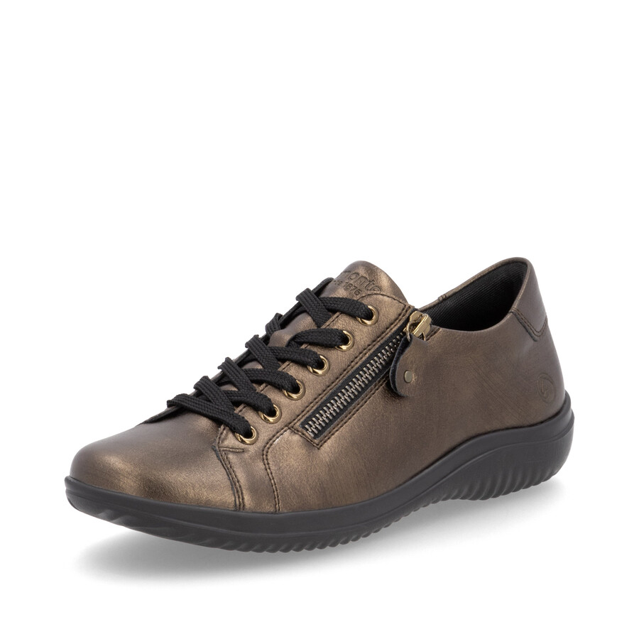 chaussures marron à fermeture éclair pour femmes remonte d1e03-25