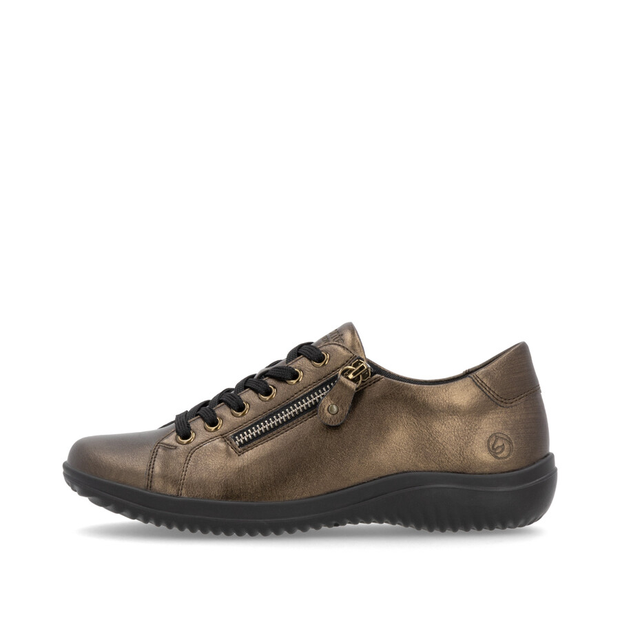 chaussures marron à fermeture éclair pour femmes remonte d1e03-25
