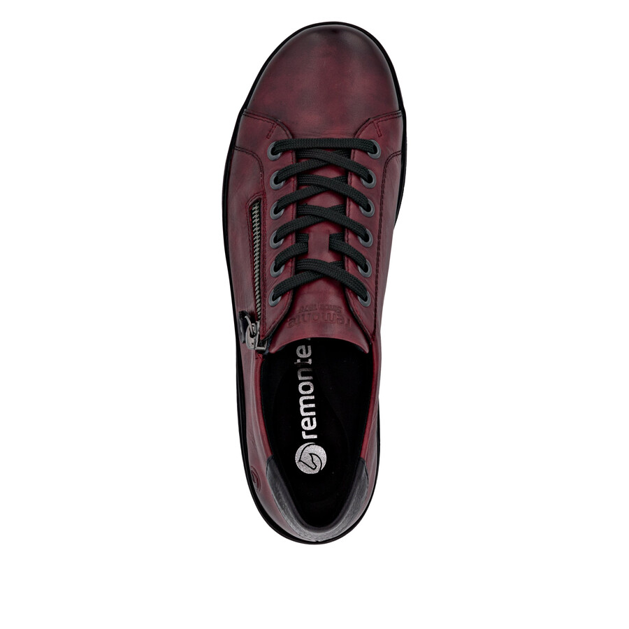 chaussures à fermeture éclair rouges pour femmes remonte d1e03-35