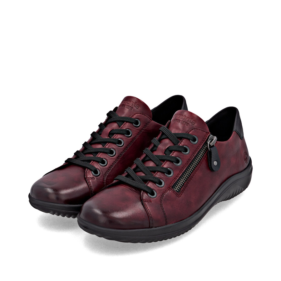 chaussures à fermeture éclair rouges pour femmes remonte d1e03-35