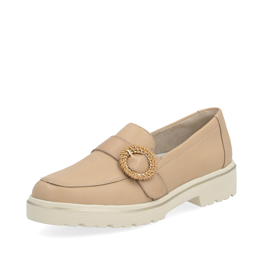 chaussures élastiques marron pour femmes remonte d1h00-20