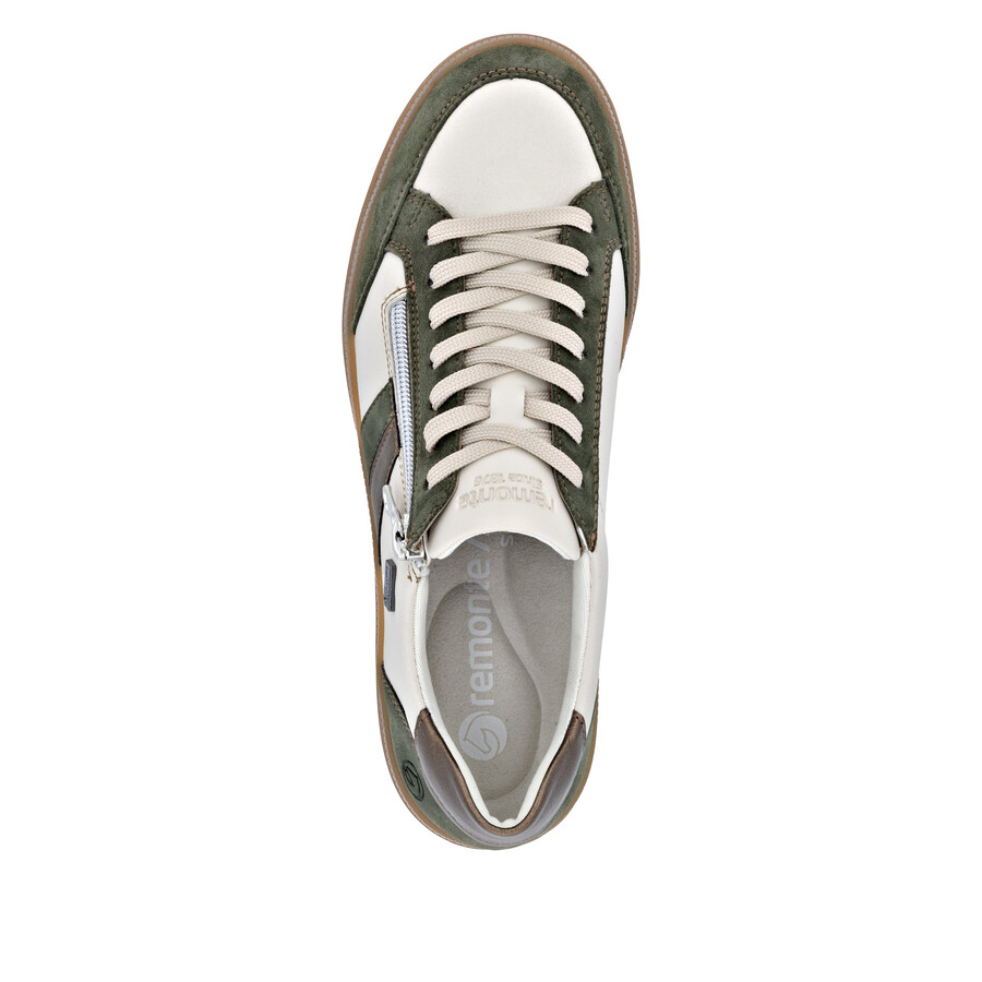 chaussures beiges à fermeture éclair pour femmes remonte d2c04-60