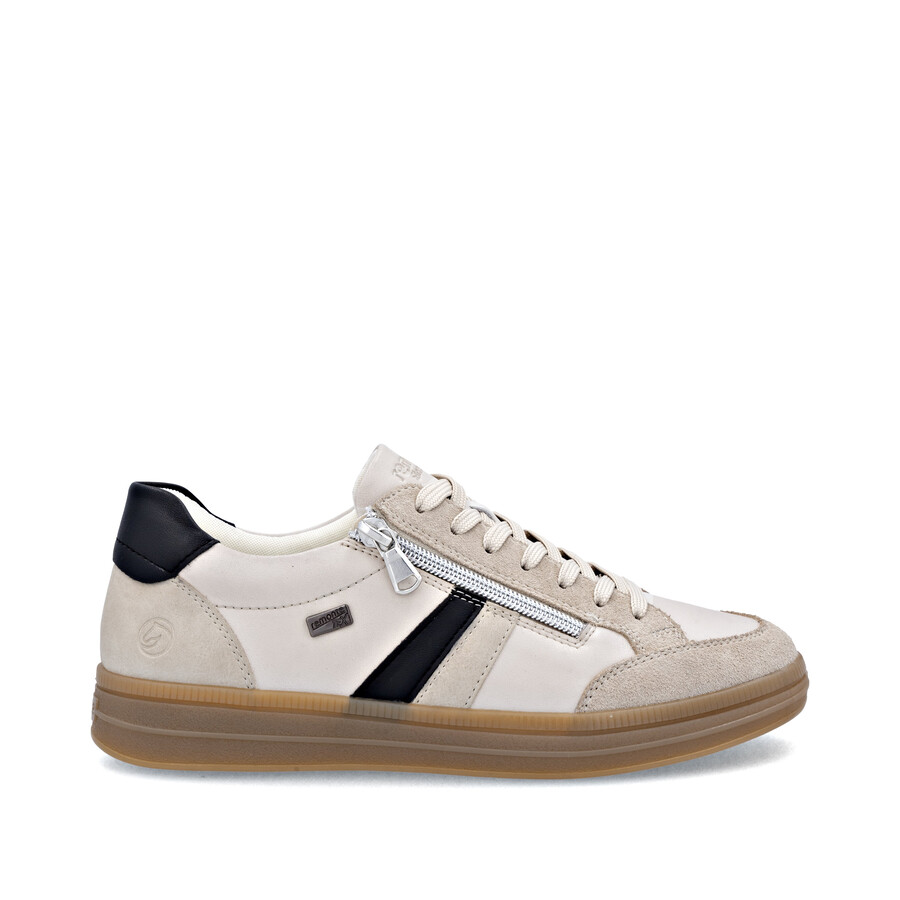 chaussures beiges à fermeture éclair pour femmes remonte d2c04-62