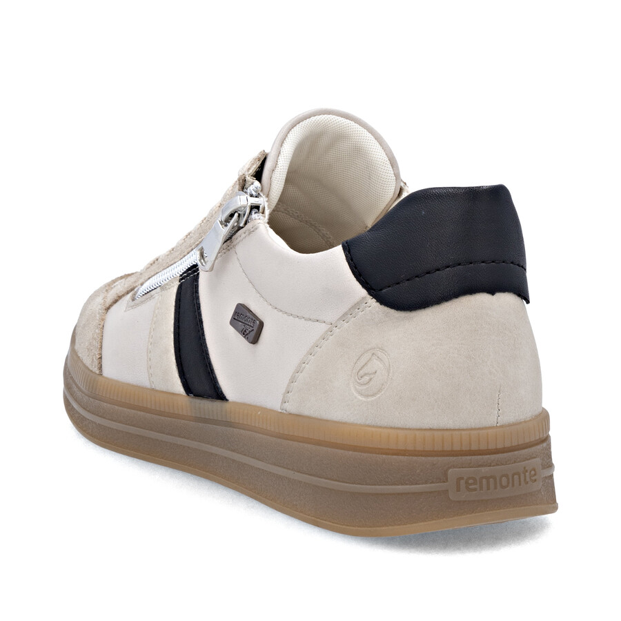 chaussures beiges à fermeture éclair pour femmes remonte d2c04-62