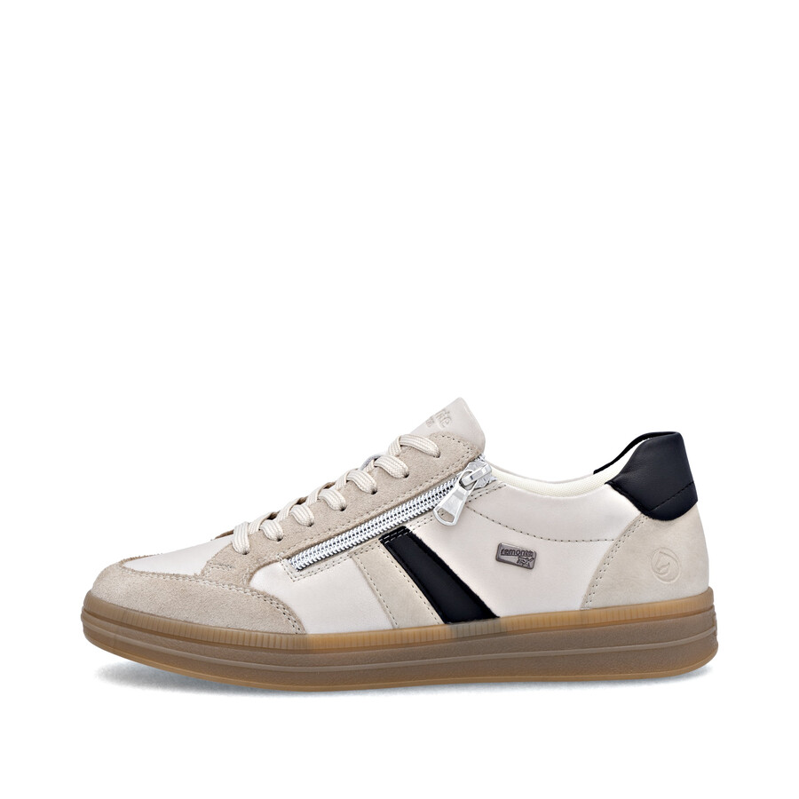 chaussures beiges à fermeture éclair pour femmes remonte d2c04-62