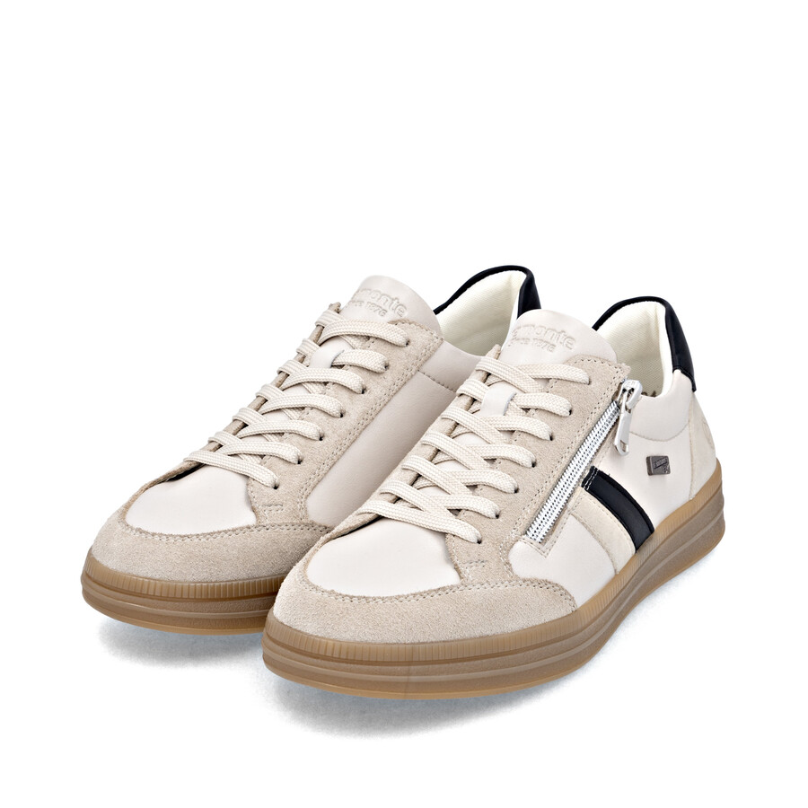 chaussures beiges à fermeture éclair pour femmes remonte d2c04-62