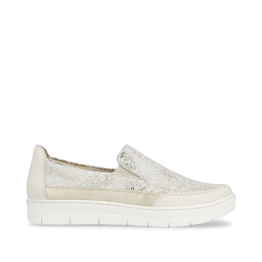 chaussures métallisées élastiques pour femmes remonte d5829-90