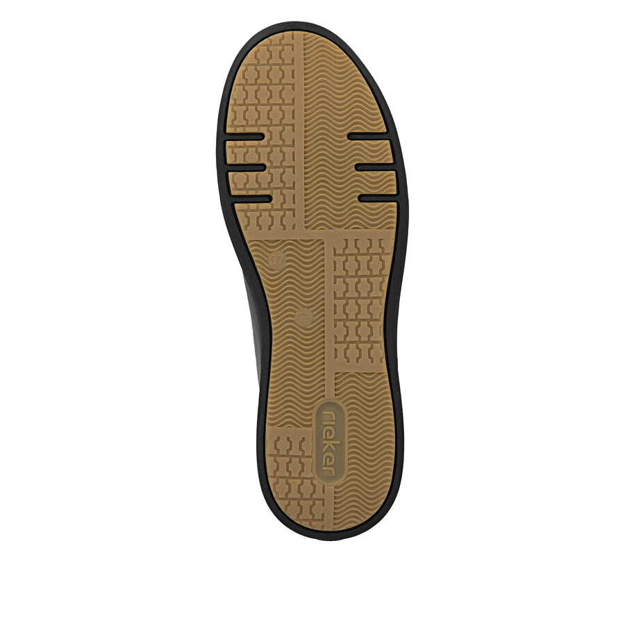 chaussures marron à fermeture éclair pour femmes rieker m7711-25