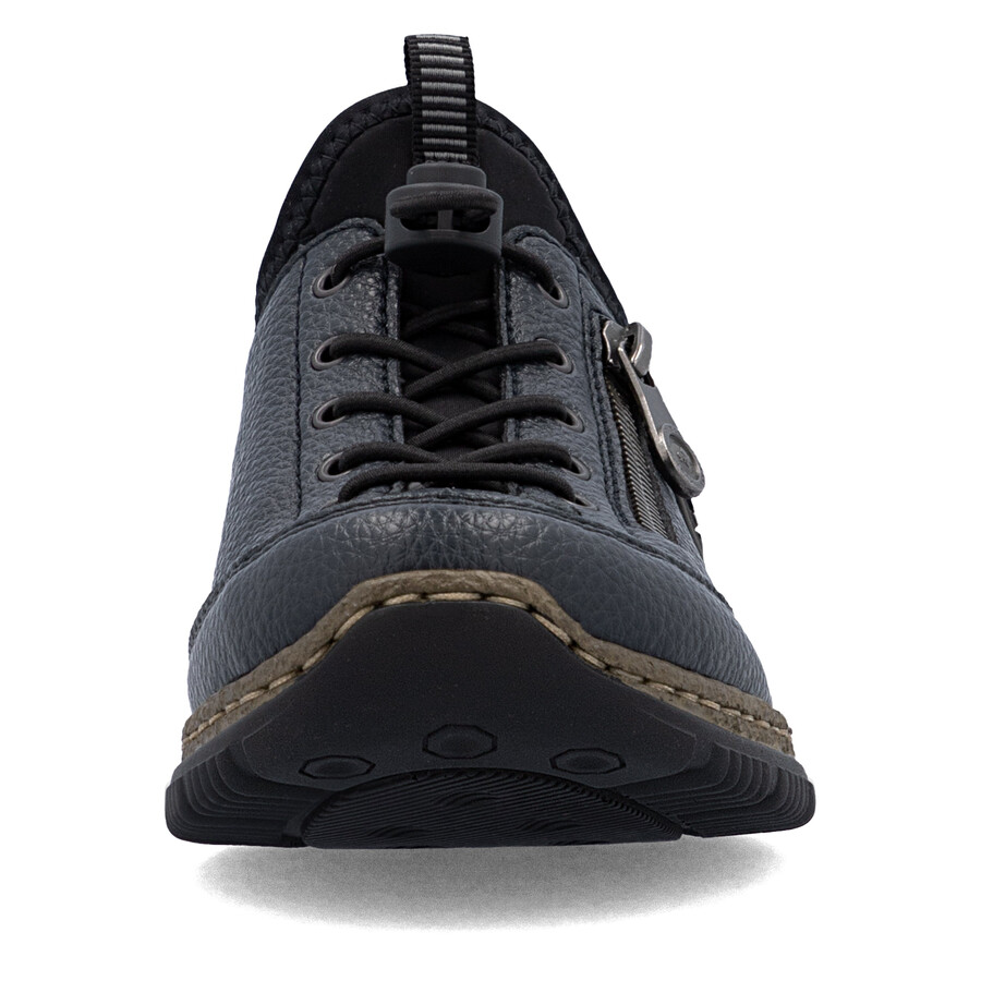 chaussures élastiques bleues pour femmes rieker n3267-15