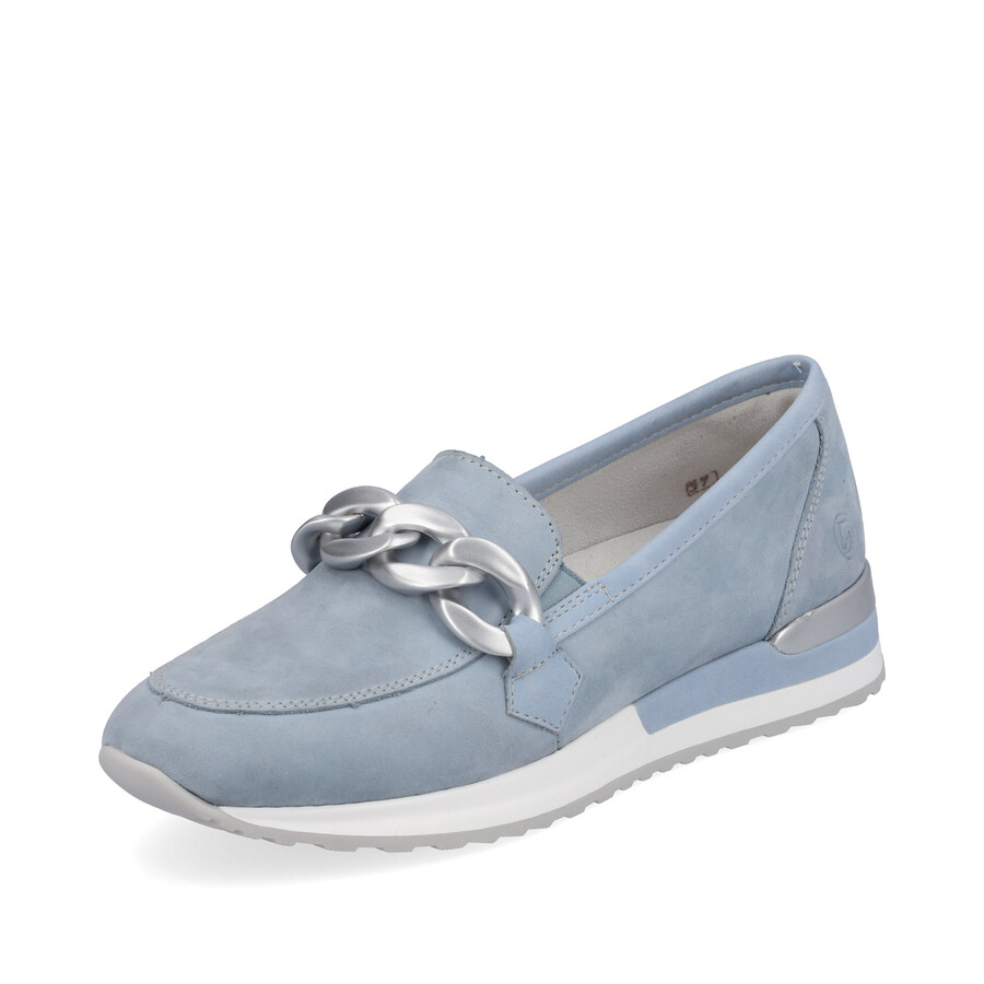 chaussures élastiques bleues pour femmes remonte r2544-10
