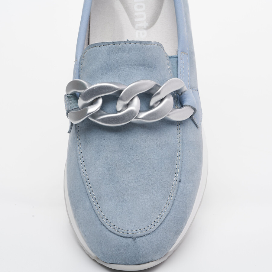 chaussures élastiques bleues pour femmes remonte r2544-10