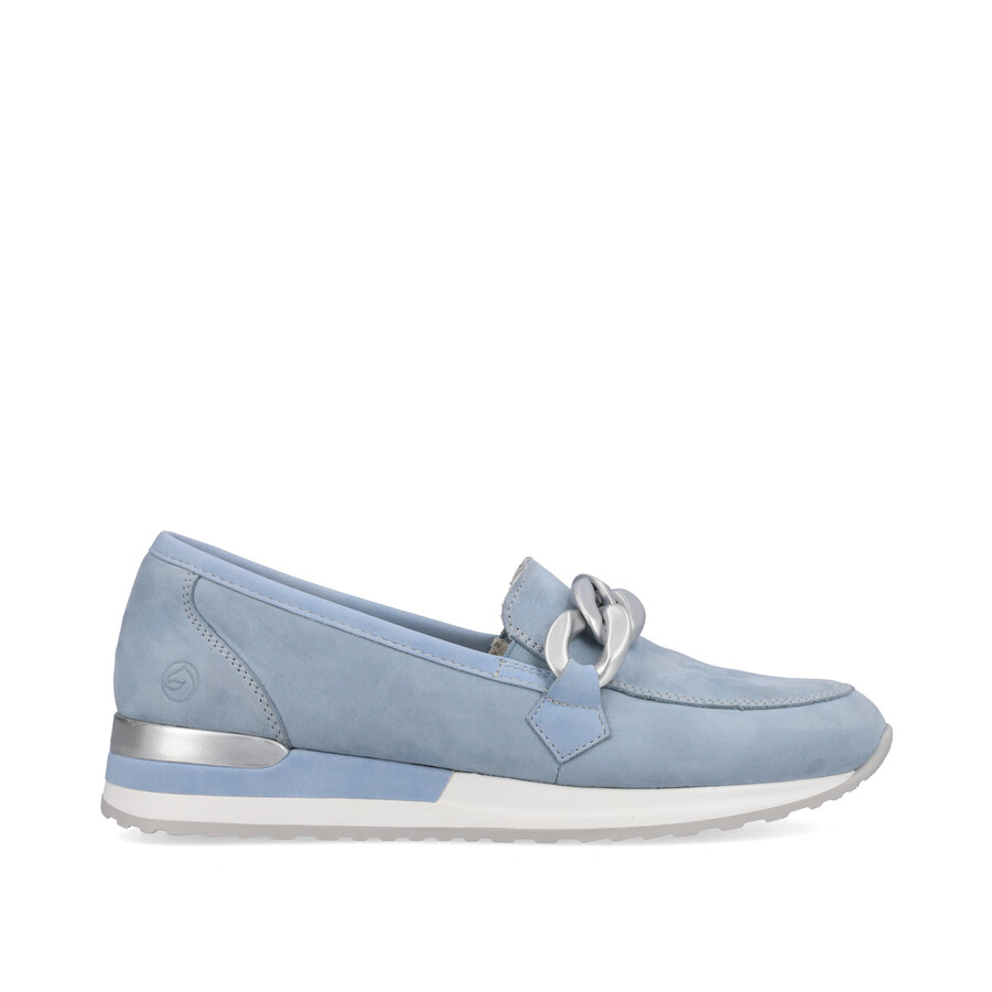 chaussures élastiques bleues pour femmes remonte r2544-10