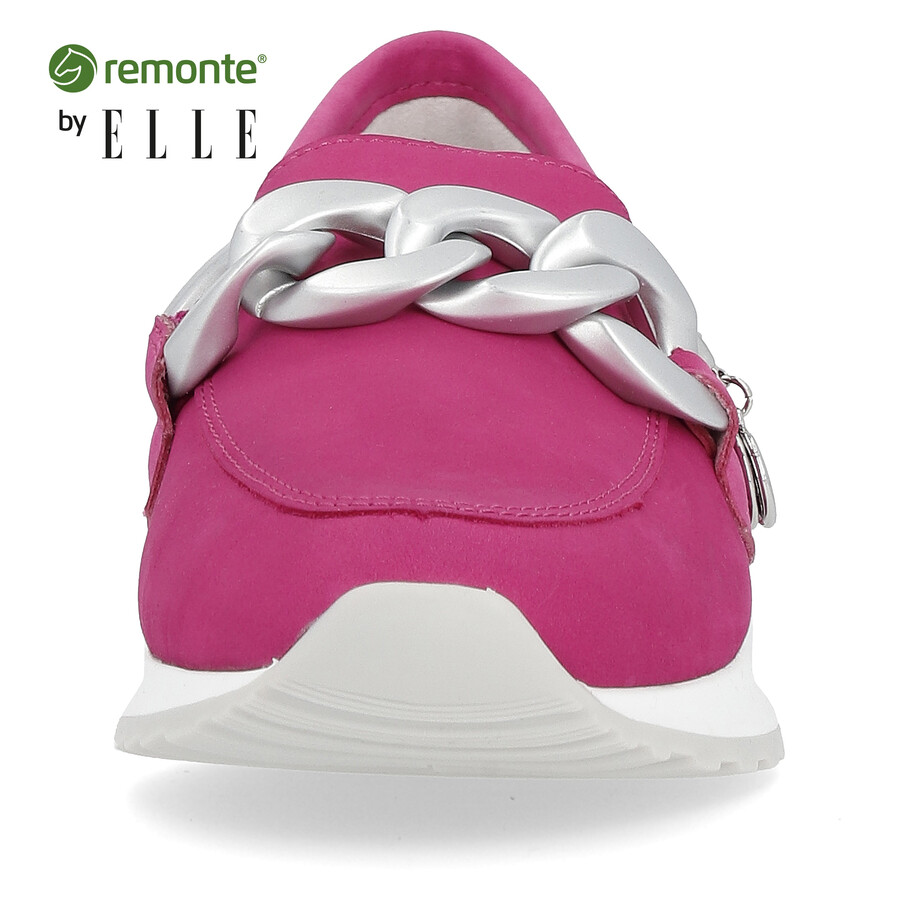 chaussures élastiques roses pour femmes remonte r2544-32