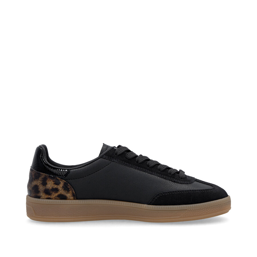 baskets noires pour femmes rieker sport w2200-03