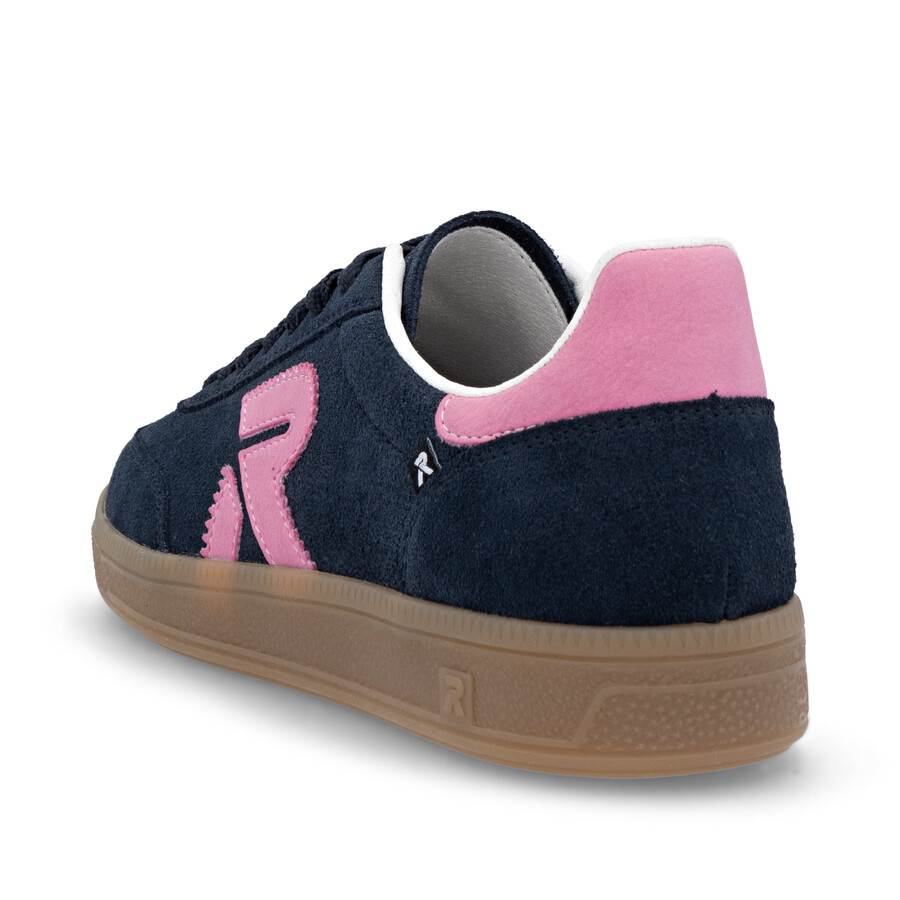 baskets bleues pour femmes rieker sport w2200-15