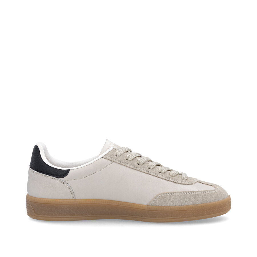 baskets beiges pour femmes rieker sport w2200-60