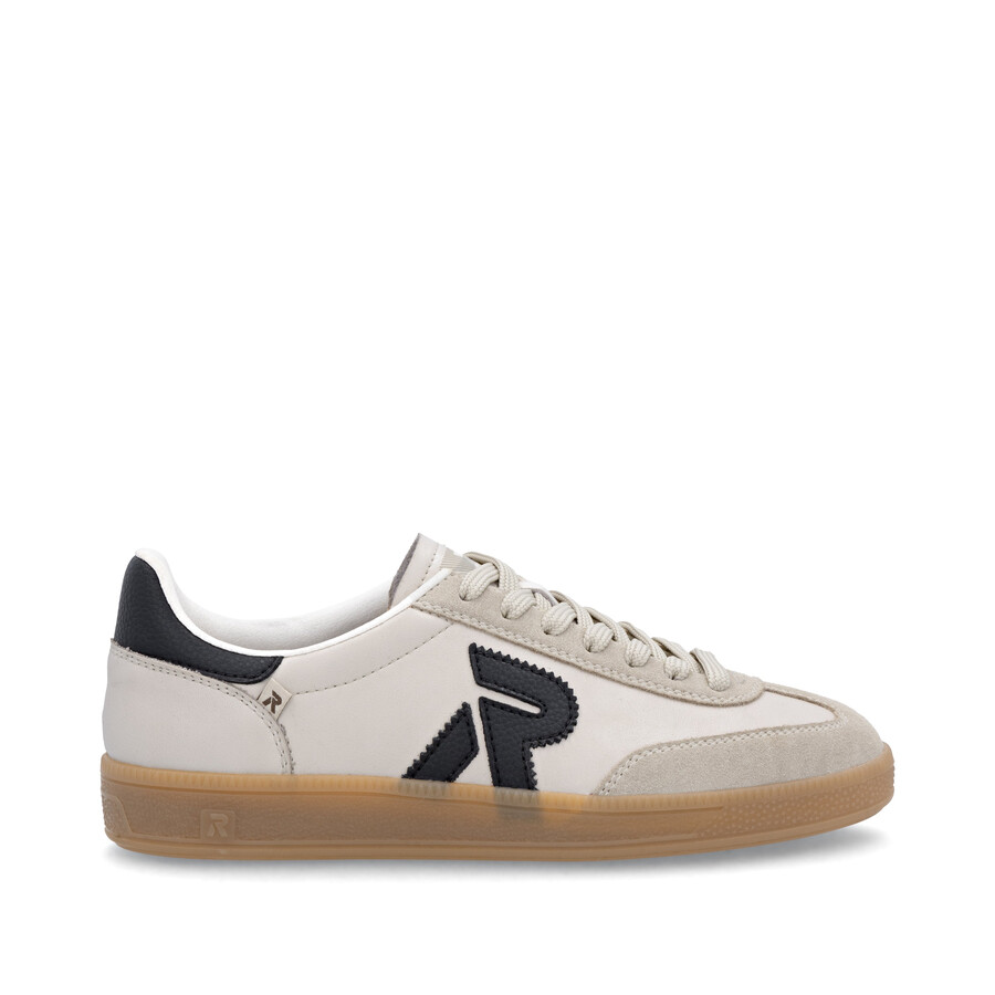 baskets beiges pour femmes rieker sport w2200-60