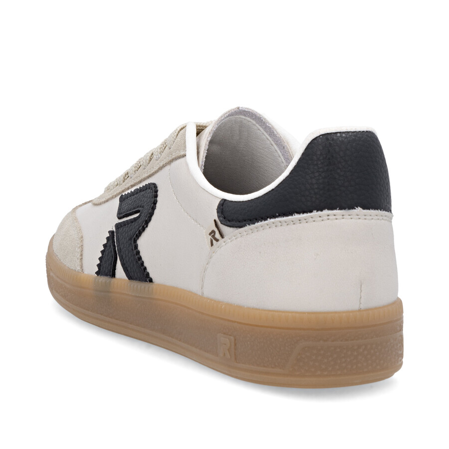 baskets beiges pour femmes rieker sport w2200-60
