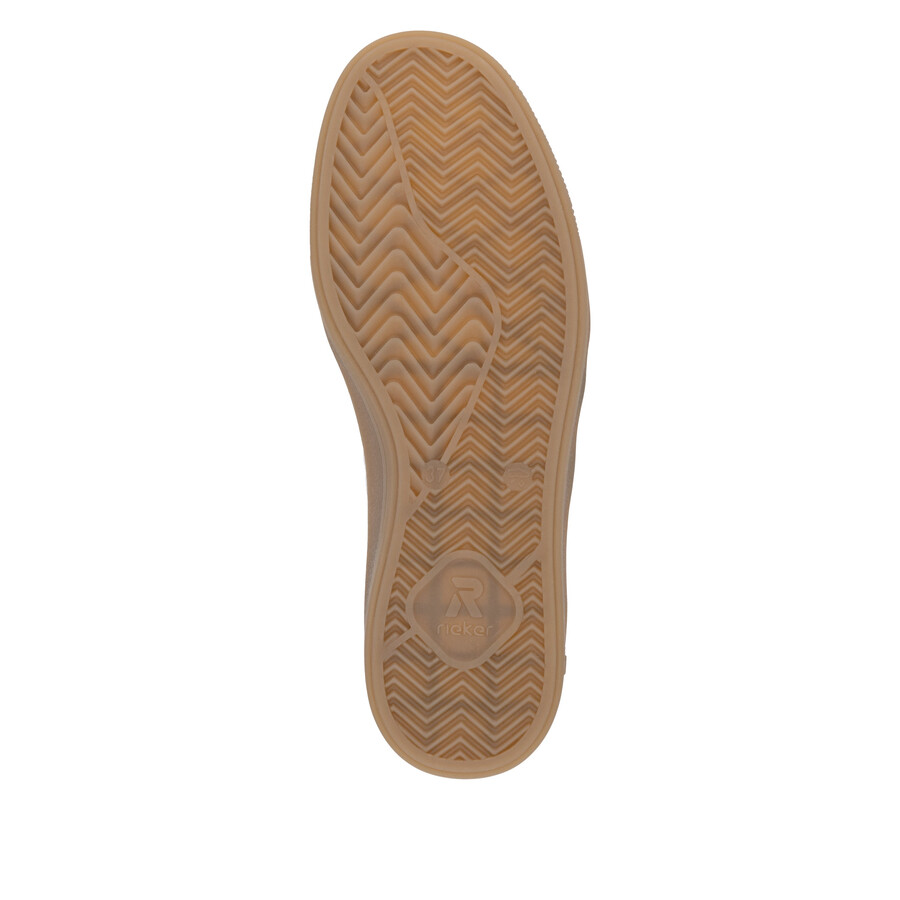 baskets beiges pour femmes rieker sport w2200-60