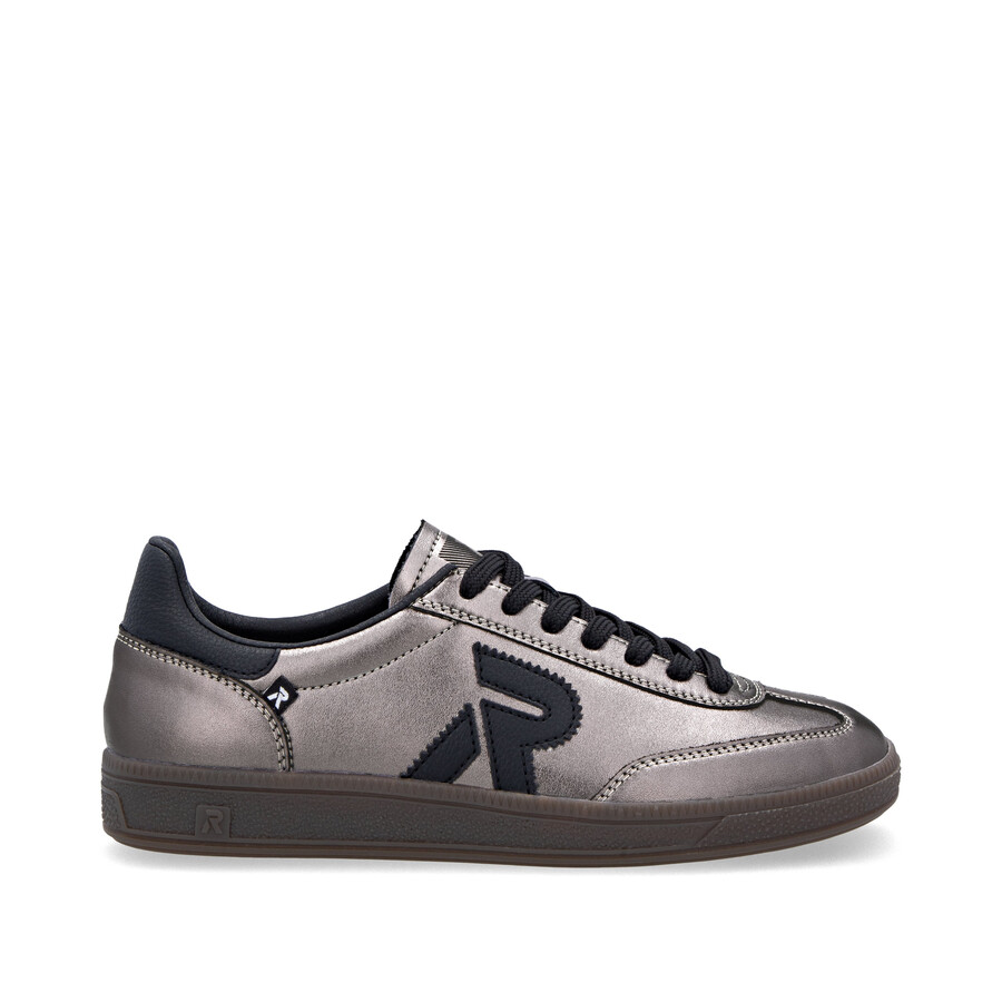 baskets argentplatine pour femmes rieker sport w2200-91