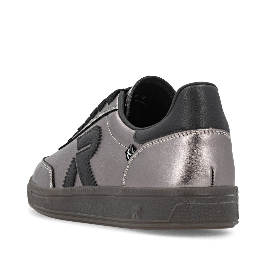 baskets argentplatine pour femmes rieker sport w2200-91