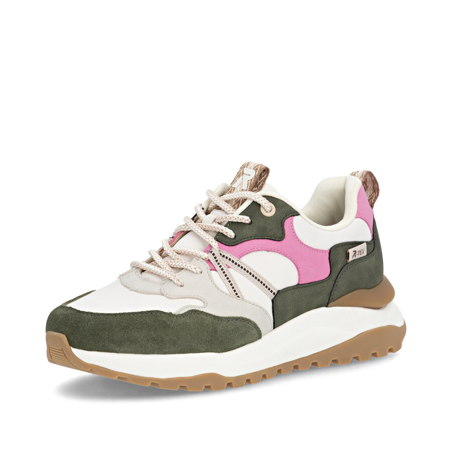 baskets blanches pour femmes rieker sport w2501-83
