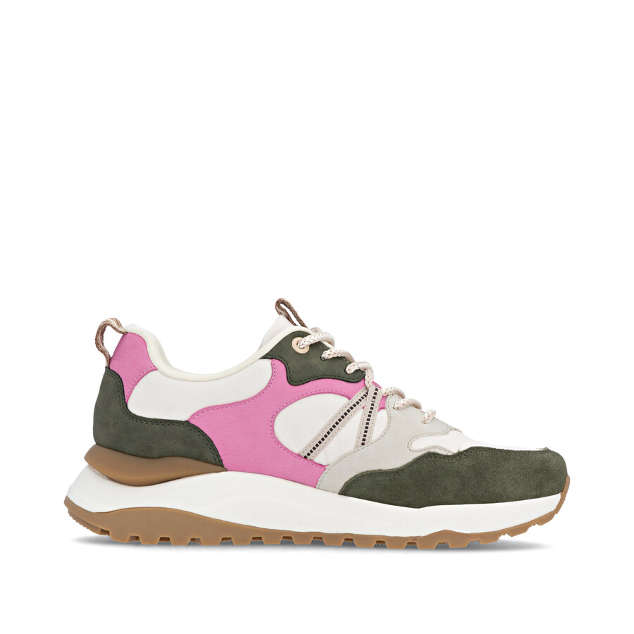 baskets blanches pour femmes rieker sport w2501-83