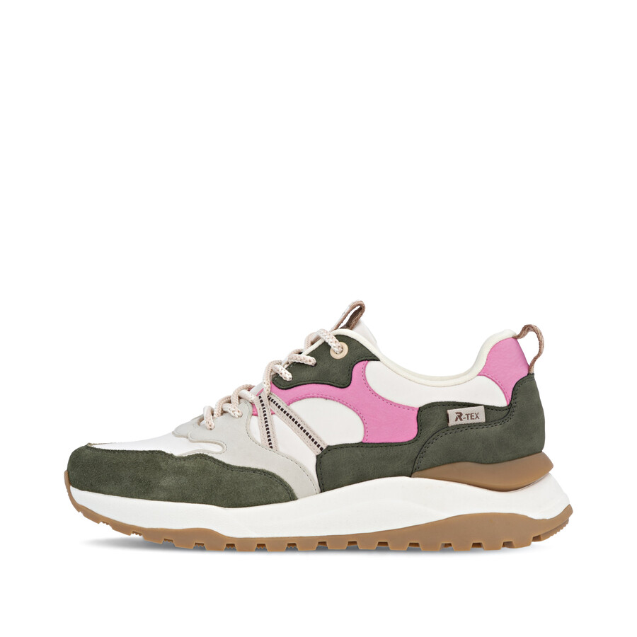 baskets blanches pour femmes rieker sport w2501-83