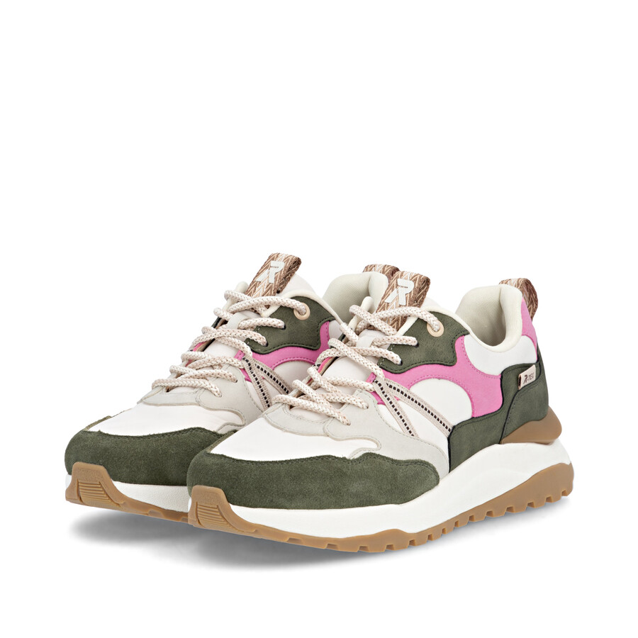 baskets blanches pour femmes rieker sport w2501-83