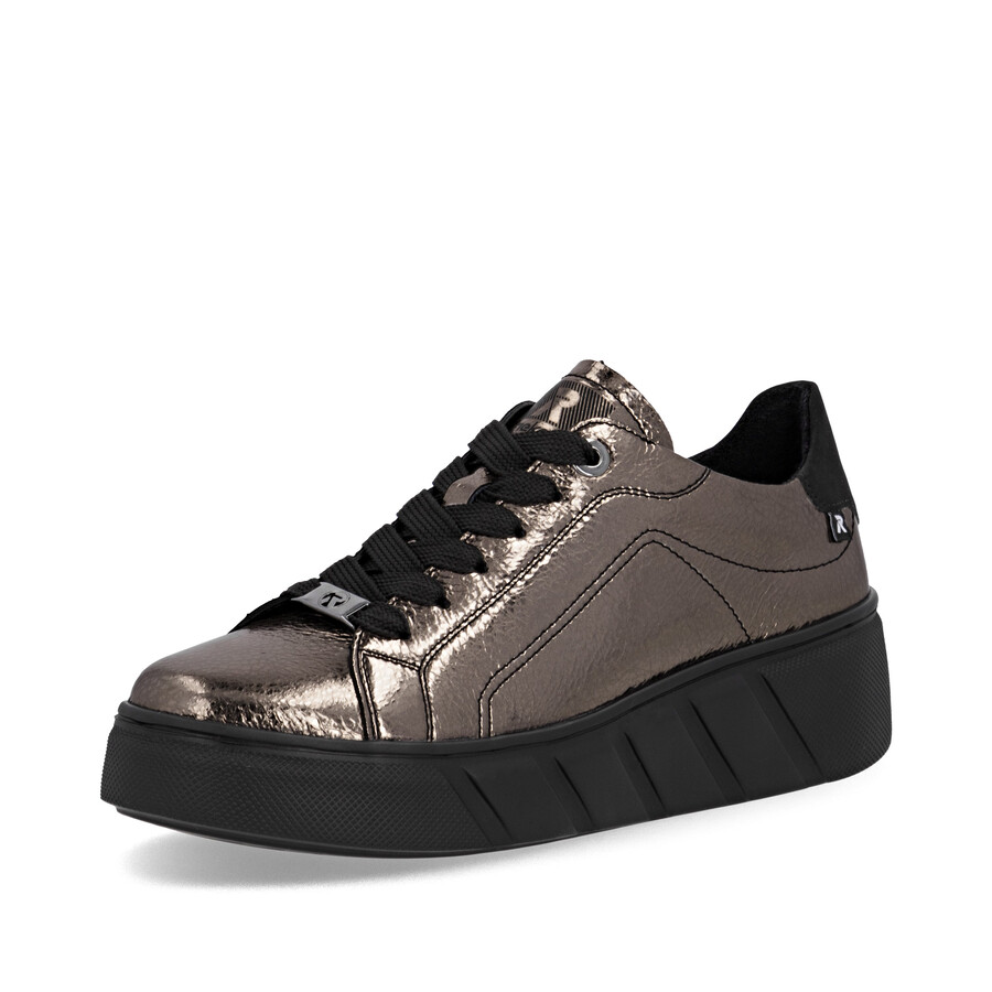 chaussures métallisées pour femmes rieker sport w2601-91