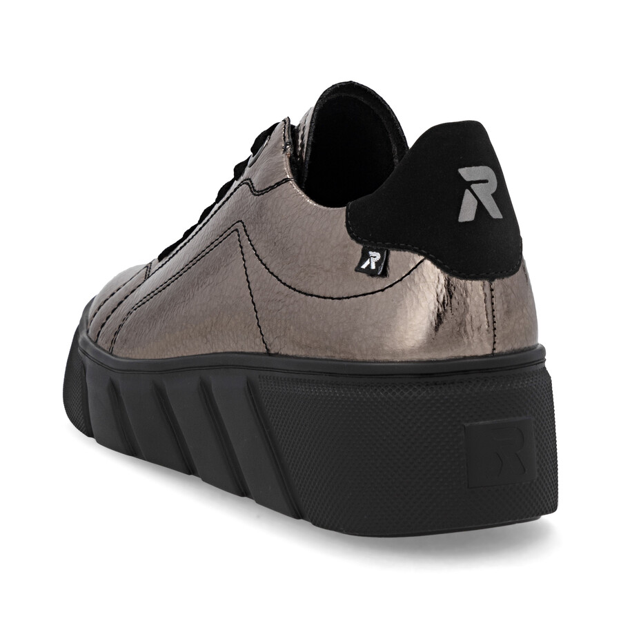 chaussures métallisées pour femmes rieker sport w2601-91