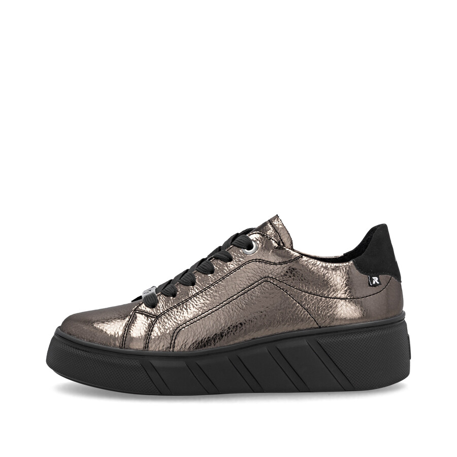 chaussures métallisées pour femmes rieker sport w2601-91