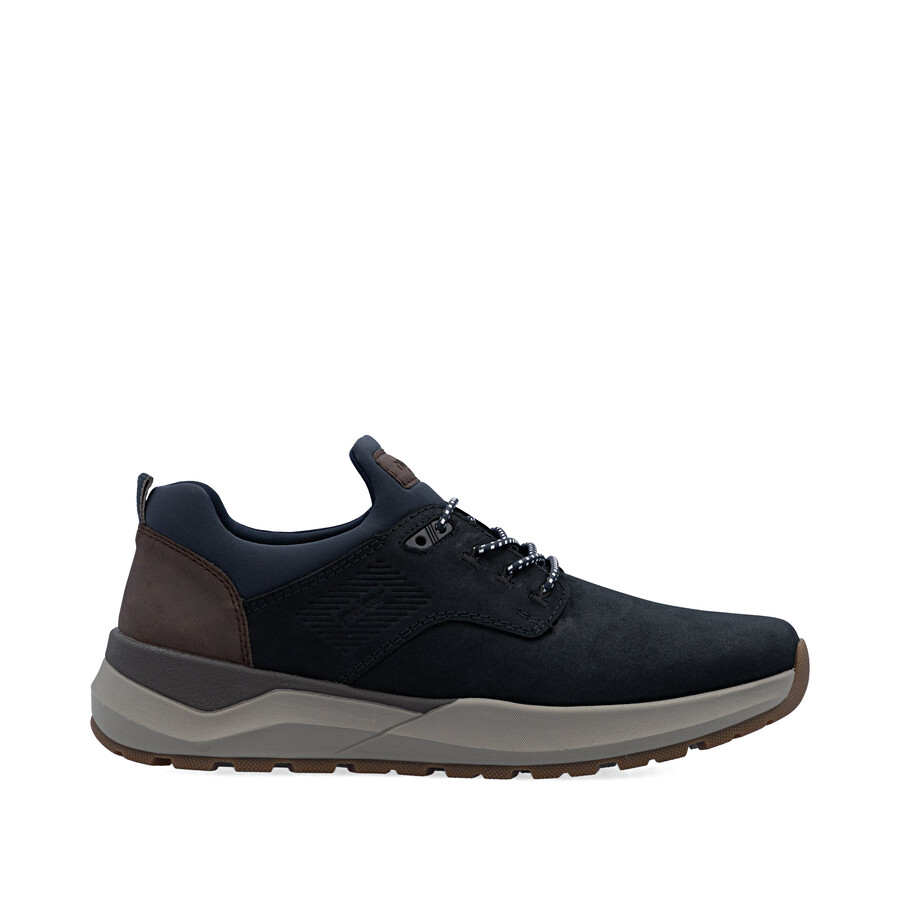 chaussures élastiques bleues pour hommes rieker 06050-14