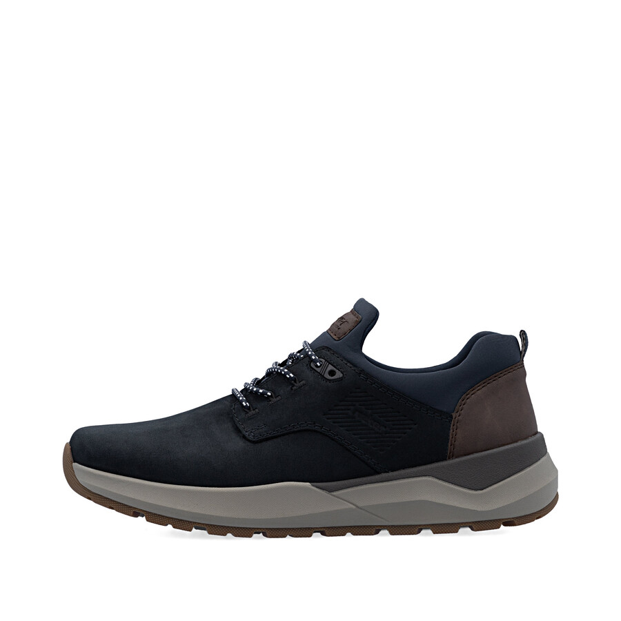 chaussures élastiques bleues pour hommes rieker 06050-14