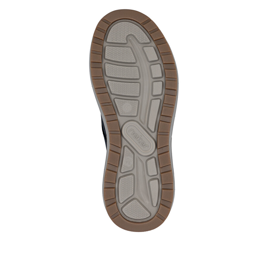chaussures élastiques bleues pour hommes rieker 06050-14