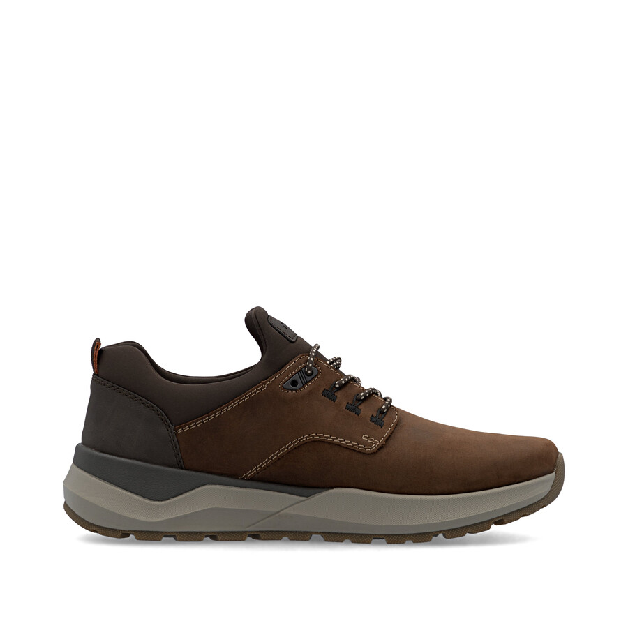 chaussures élastiques marron pour hommes rieker 06050-22