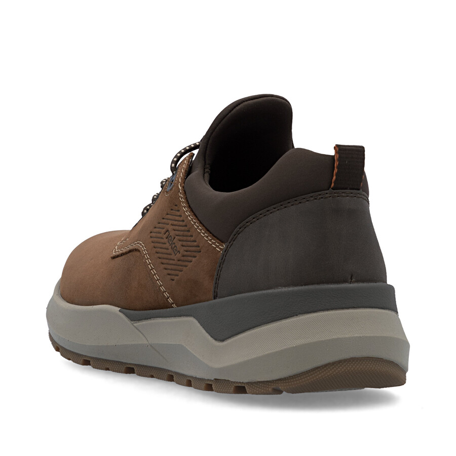 chaussures élastiques marron pour hommes rieker 06050-22