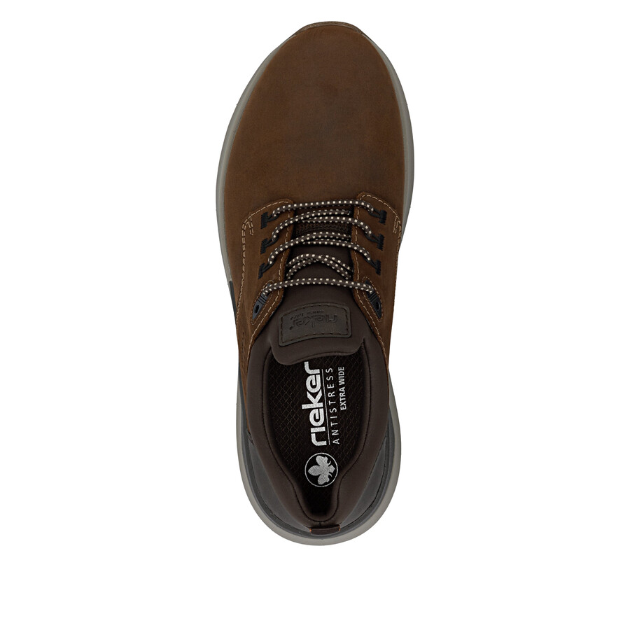 chaussures élastiques marron pour hommes rieker 06050-22