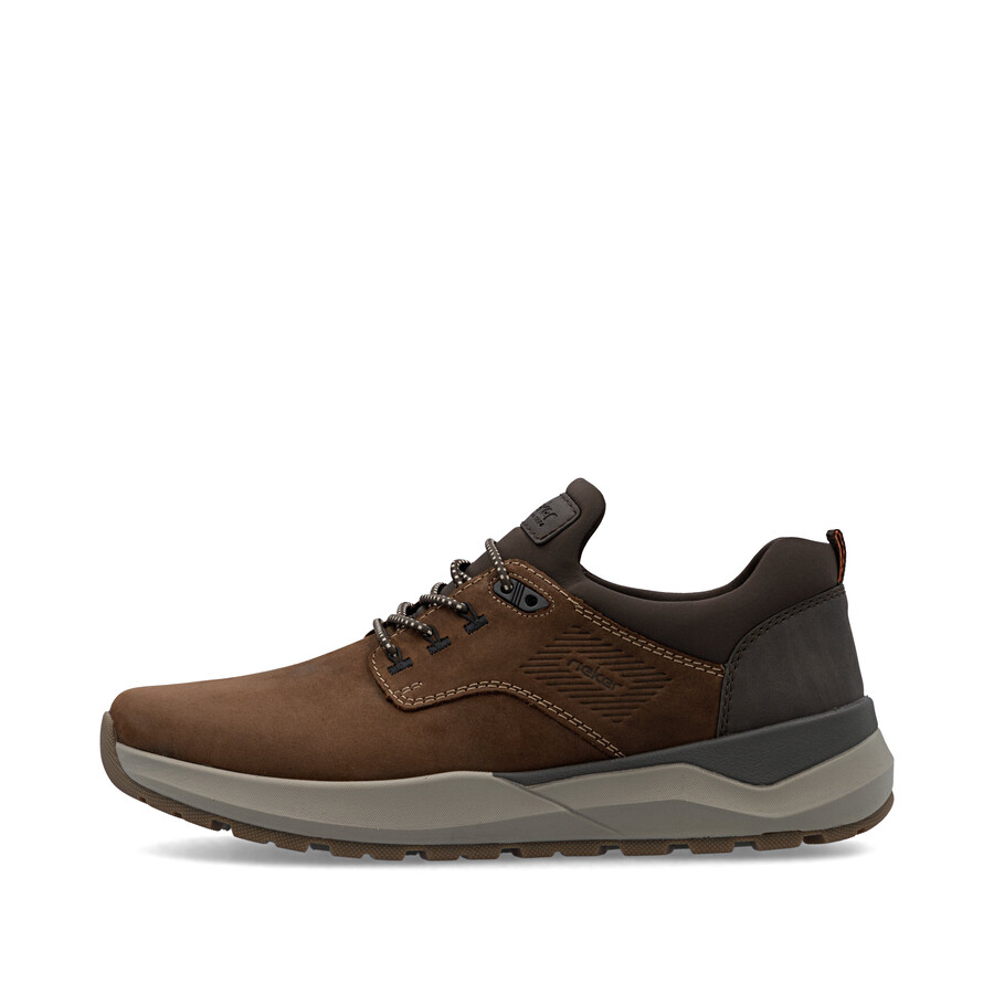 chaussures élastiques marron pour hommes rieker 06050-22