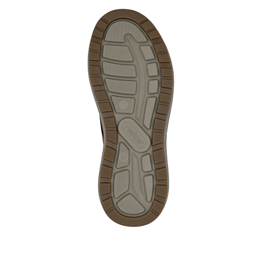 chaussures élastiques marron pour hommes rieker 06050-22