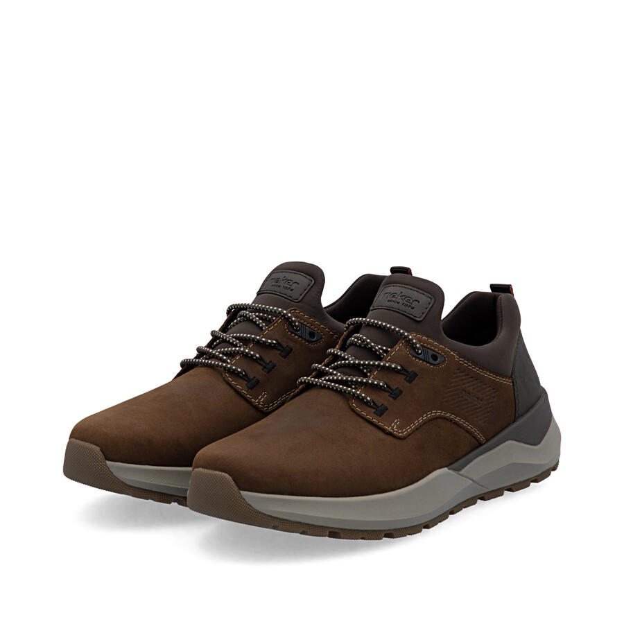 chaussures élastiques marron pour hommes rieker 06050-22