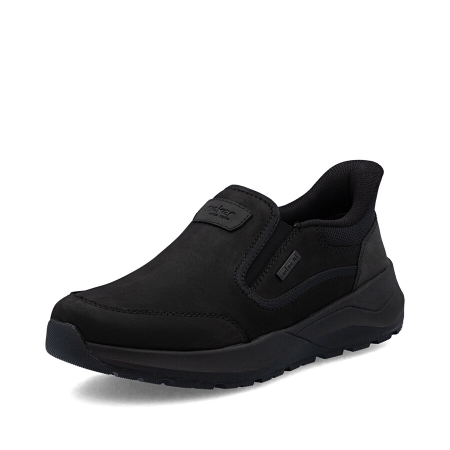 chaussures élastiques noires pour hommes rieker 06052-00