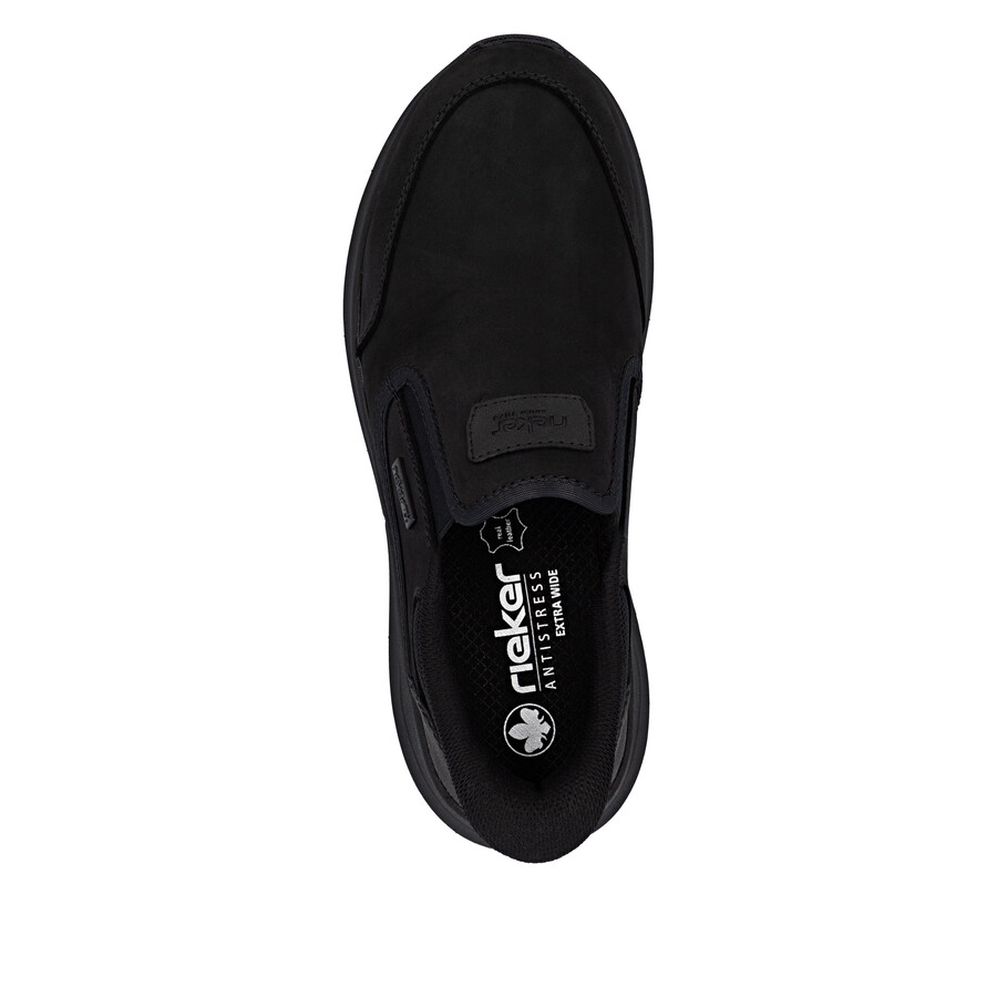 chaussures élastiques noires pour hommes rieker 06052-00