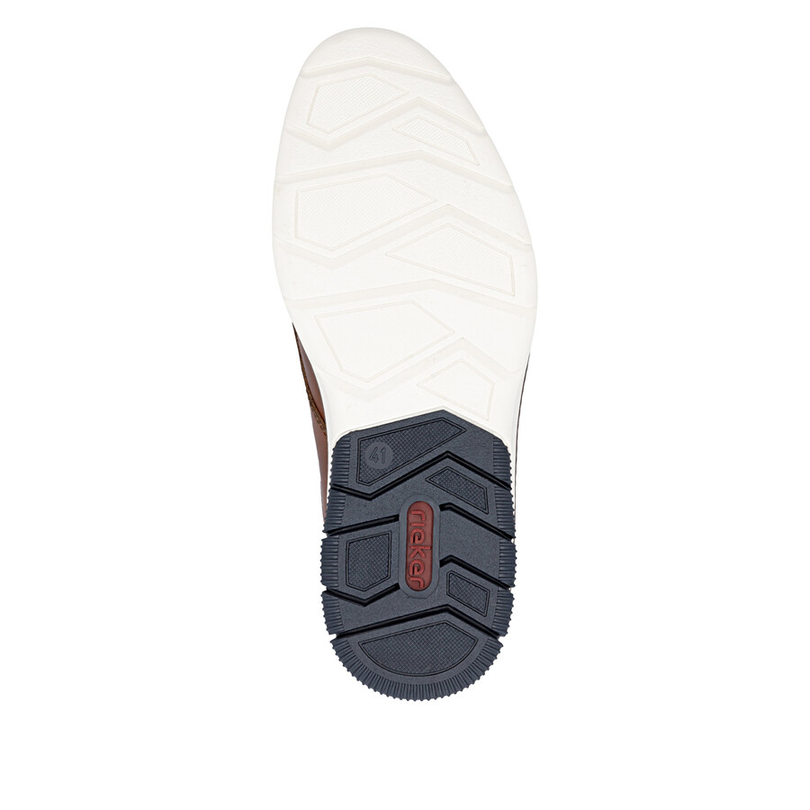 chaussures élastiques marron pour hommes rieker 14454-22